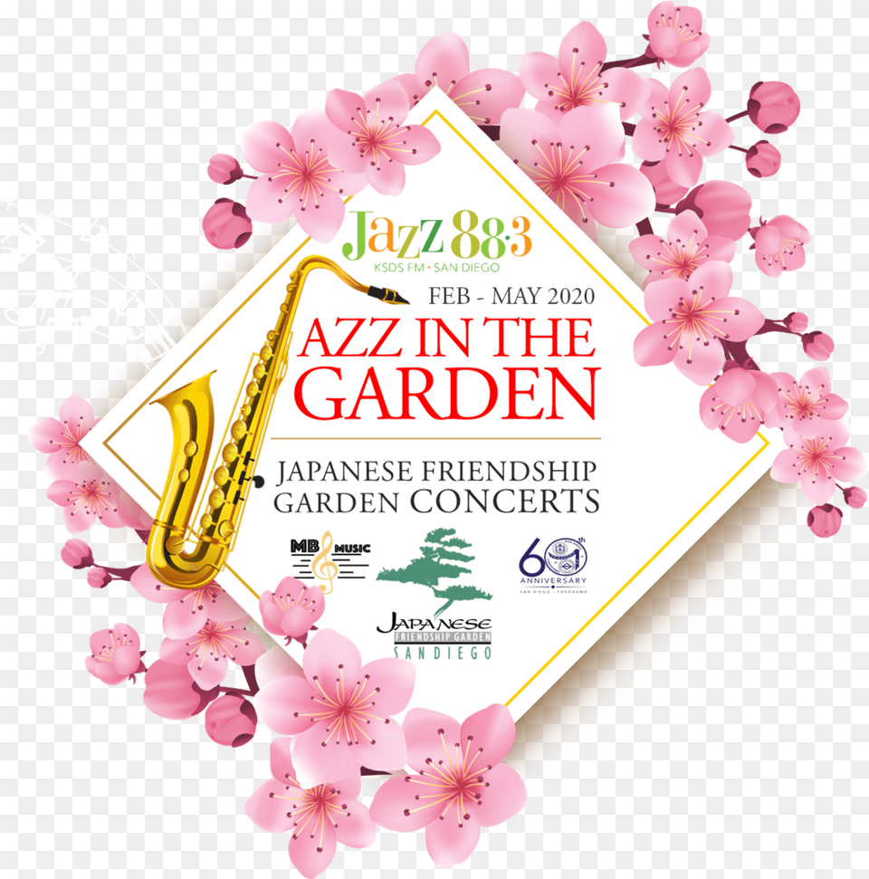 Help Us Raise Funds By Attending Our New Concert Series Japanese Friendship Garden, Flower, Plant, Advertisement, Poster Free Transparent Png