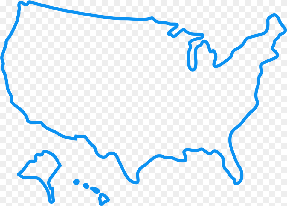 Help Usa Map America Clipart Black And White, Chart, Plot Png
