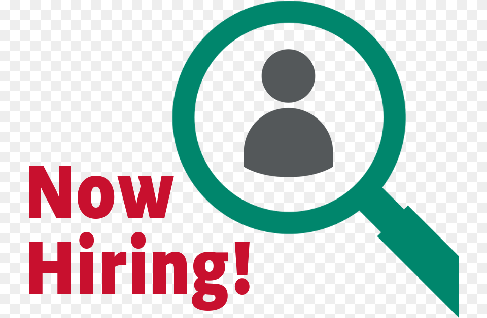Help Wanted Graphic Circle, Magnifying Png Image