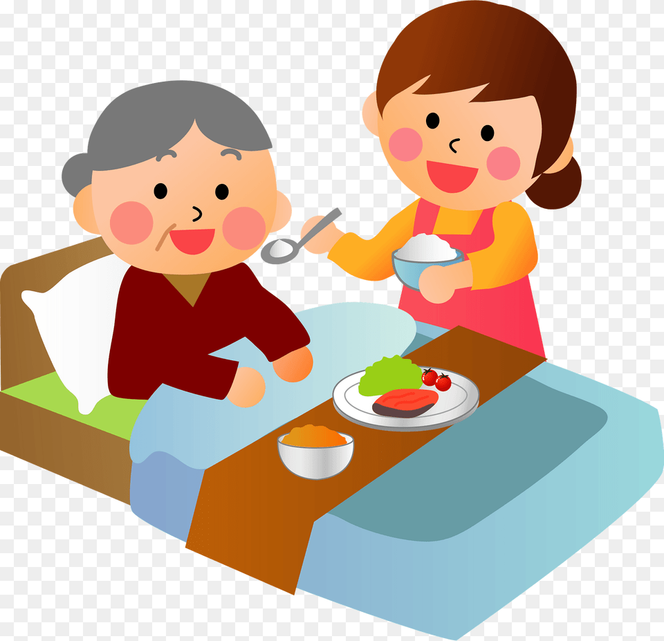 Helper For Elderly People Who Still Live In Their Own Home Clipart, Food, Lunch, Meal, Cutlery Png