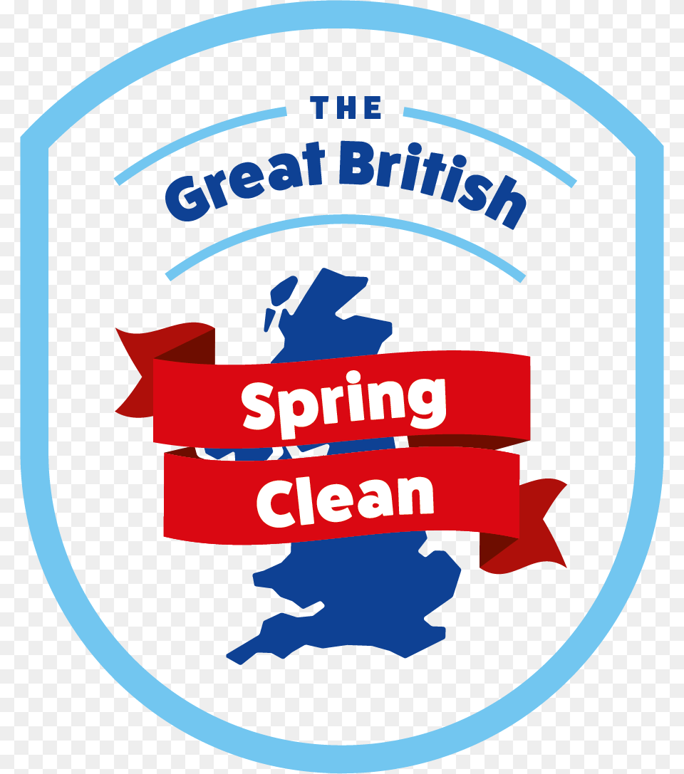 Helping Hand Environmental Spring Clean Badge Final Great British Spring Clean Logo, Symbol, Disk Free Transparent Png