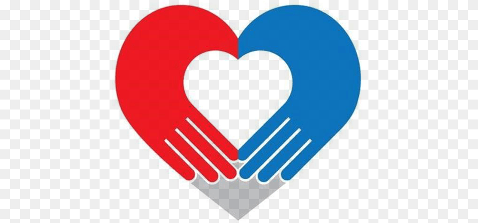 Helping Hands And Caring Hearts Of America Helping Hands And Caring Hearts, Heart, Logo, Symbol Free Png Download