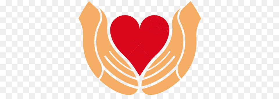 Helping Hands Emblem, Heart, Food, Fruit, Plant Png