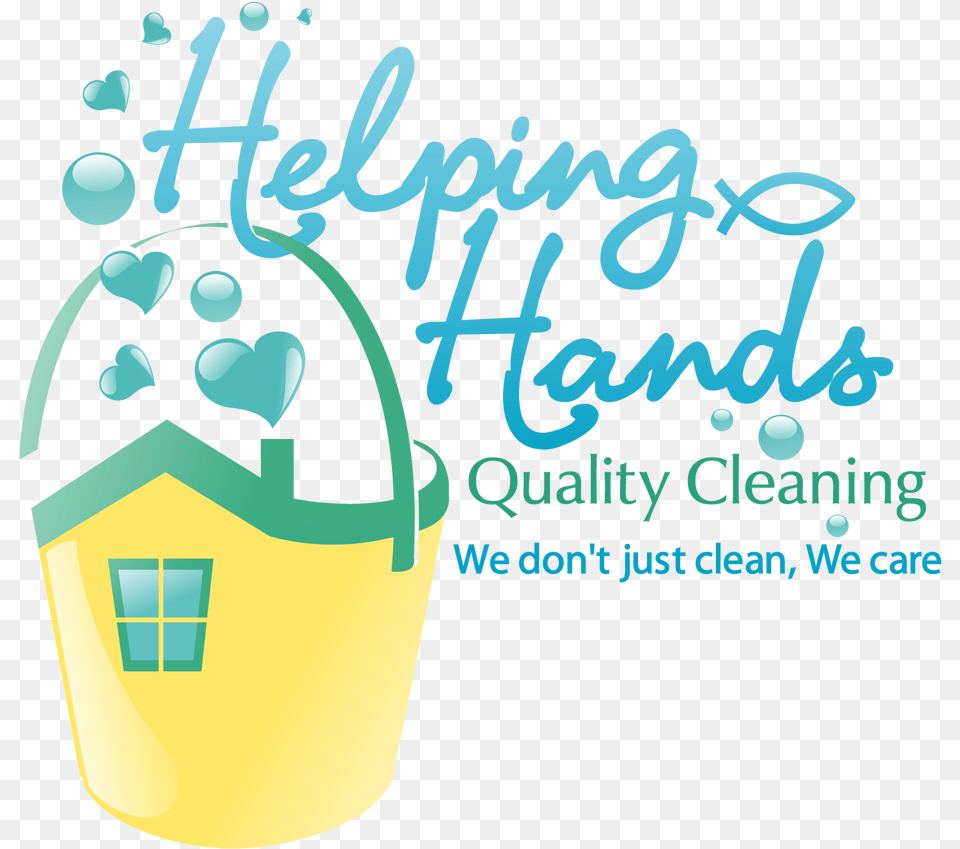 Helping Hands Helping Hands Cleaning Service, Bucket Free Png Download
