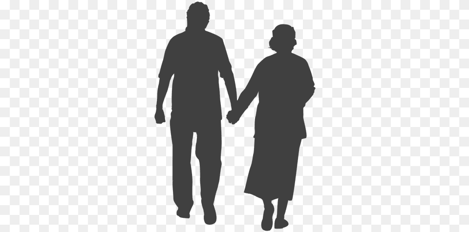 Helping Mid Age Couple Silhouette, Body Part, Person, Hand, Adult Png