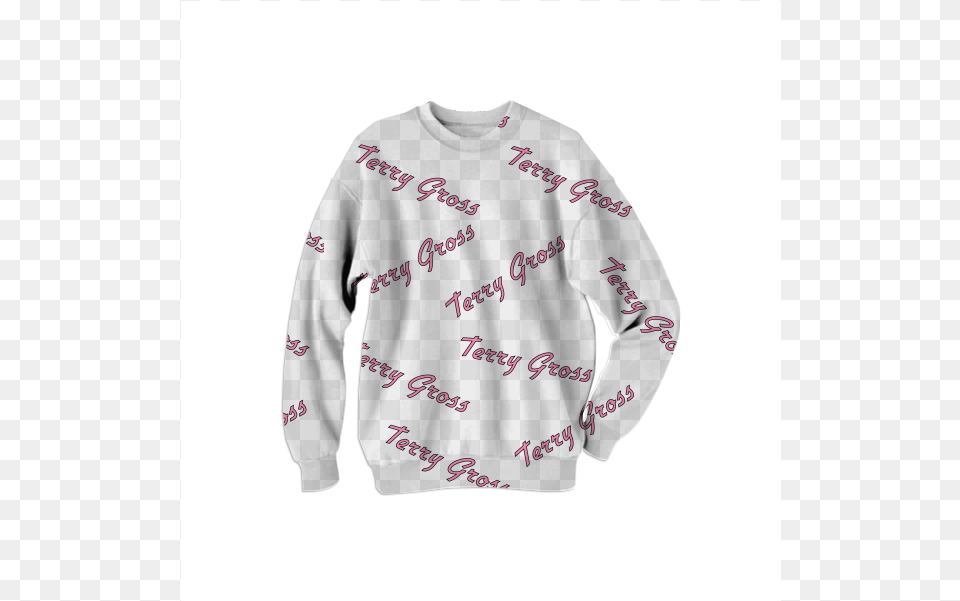 Helpsy Terry Gross Sweatshirt 68 Sweater, Clothing, Knitwear, Long Sleeve, Sleeve Free Png Download