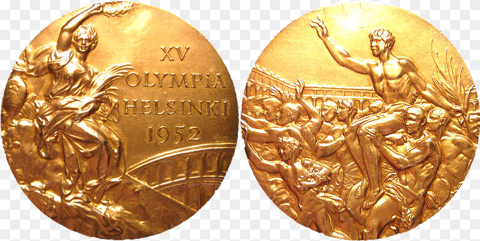 Helsinki Summer Winner S Medal 1952 Helsinki, Gold, Bronze, Adult, Wedding Png