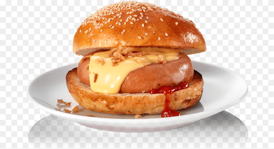 Helvti Diner Helvti Diner Chicken Roll, Burger, Food, Ketchup Free Png Download