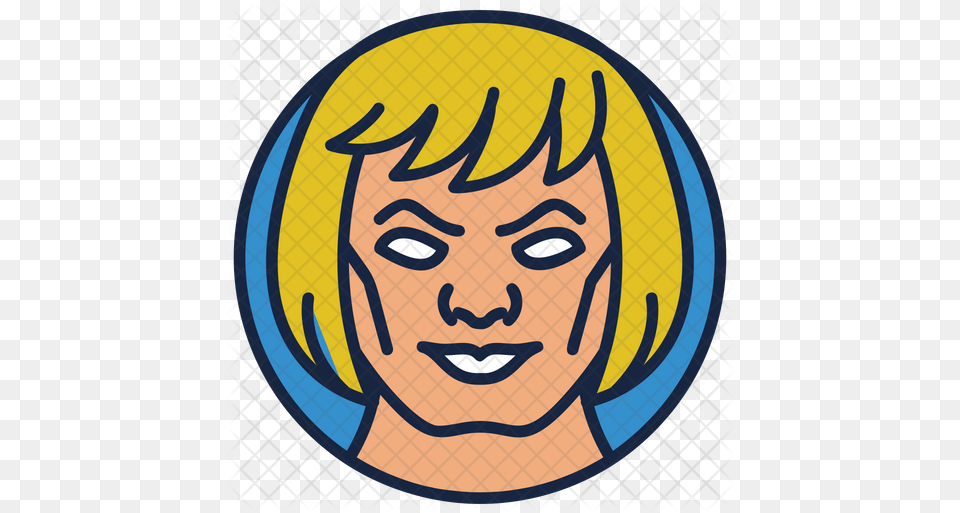 Heman Icon Clip Art, Logo, Face, Head, Person Png Image