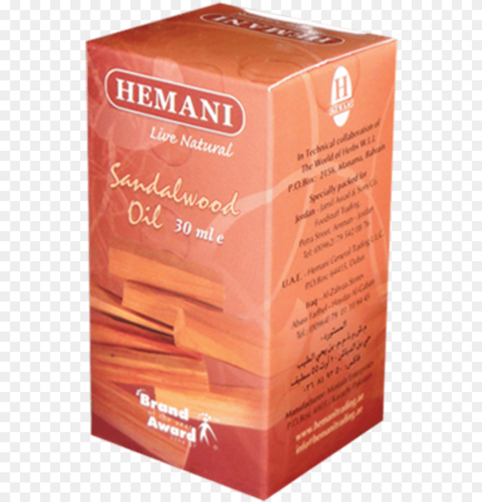 Hemani Sandalwood Oil 30ml Bois De Santal En Arabe, Herbal, Herbs, Plant, Box Free Transparent Png