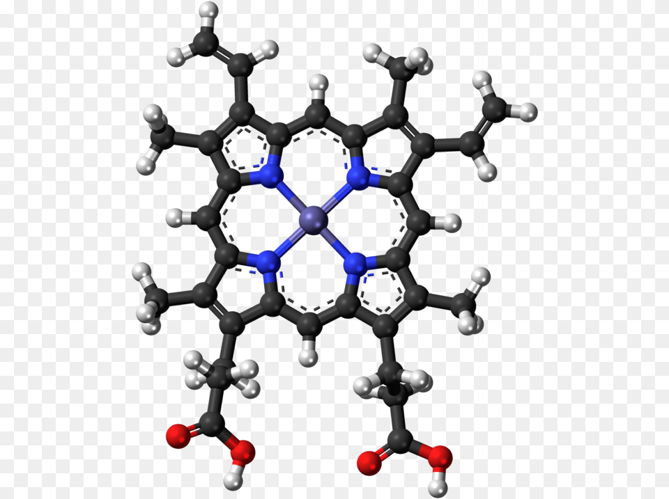 Heme B 3d Ball Iron Phthalocyanine Carbon Orr, Accessories, Chess, Game, Sphere Png