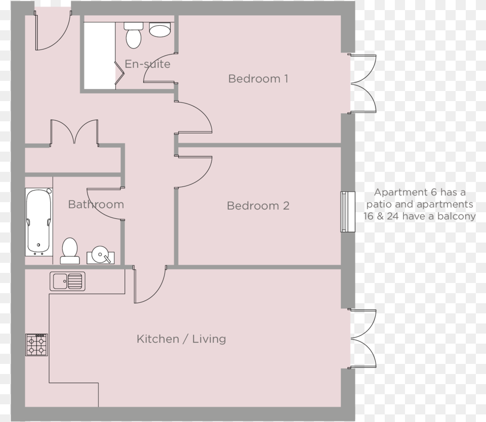 Hemingway Court Plans The Lewis Floor Plan, Diagram, Floor Plan Free Png Download