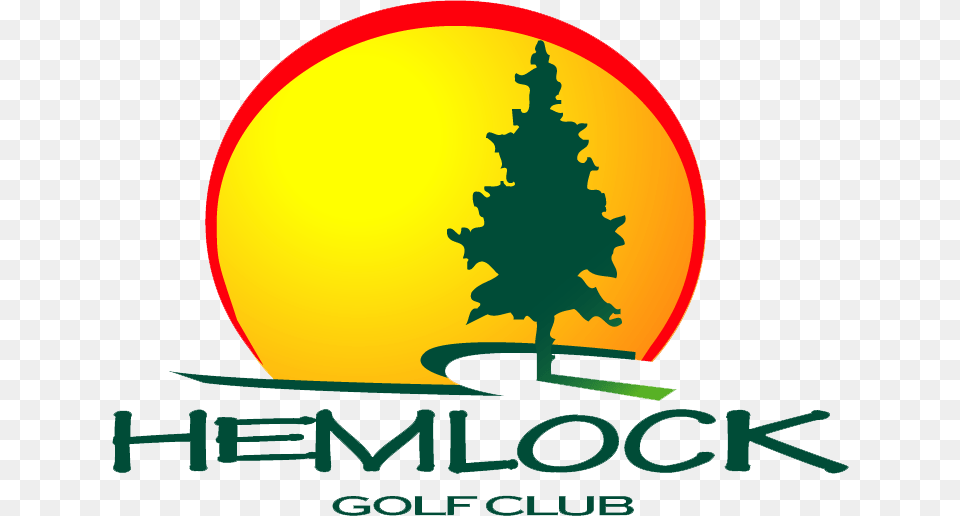 Hemlock Golf Club Hemlock Golf Club Logo Mi, Plant, Tree, Festival, Fir Free Png