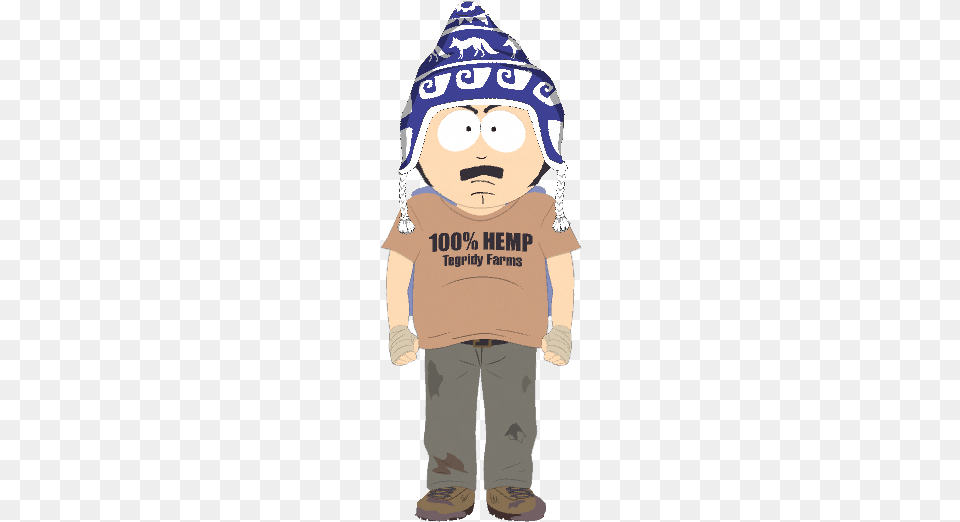 Hemp Hat Randy South Park Tegridy Farms, Clothing, Baby, Person, Head Free Png Download