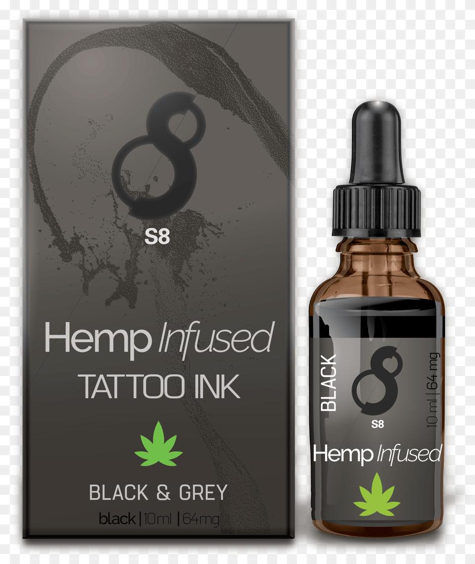 Hemp Infused Inkclass Lazyload Lazyload Fade S8 Hemp Infused Tattoo Ink, Bottle, Shaker, Cosmetics Free Png Download
