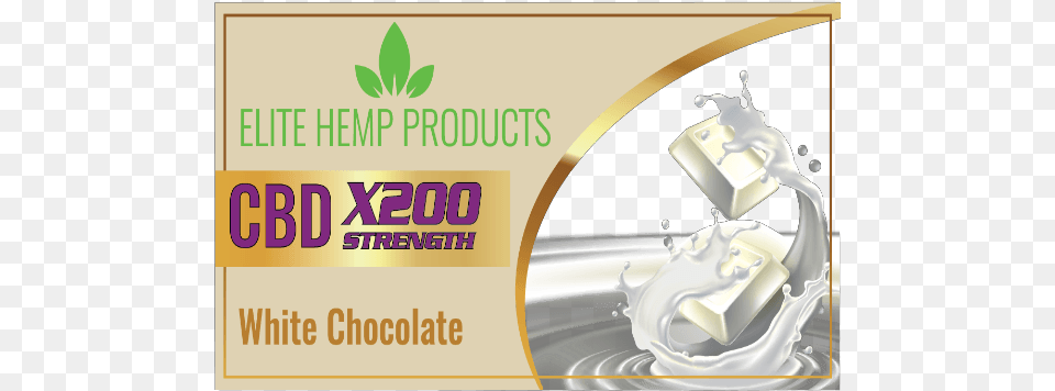 Hemp Infused White Chocolate Signage, Advertisement, Beverage, Milk, Dairy Free Png Download