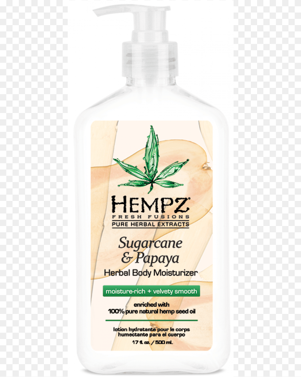Hempz, Bottle, Lotion, Herbal, Herbs Free Transparent Png