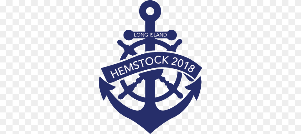 Hemstock Fundraiser Logo Steering Ship, Anchor, Electronics, Hardware, Hook Free Png Download