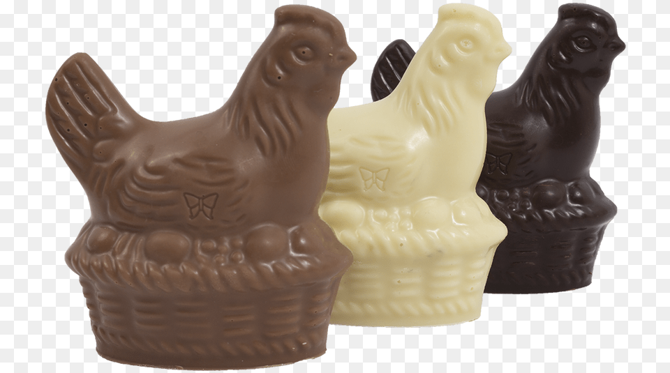 Hen In Basket Rooster, Chocolate, Dessert, Food, Face Free Png