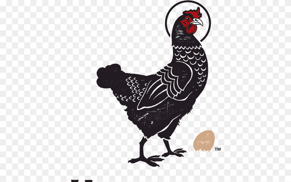 Henhouse Complete Logo Black Red Tanegg Allvector Henhouse Brewing Logo, Animal, Baby, Person, Bird Png
