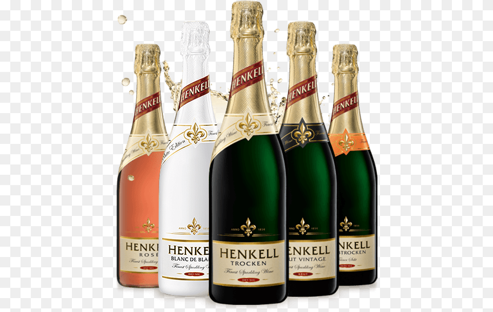 Henkell Sparkling Wine, Alcohol, Beverage, Bottle, Liquor Png Image