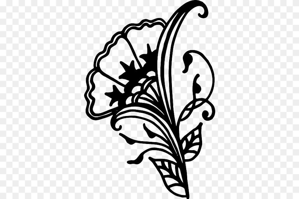 Henna Vinstockar Virvel Teckningar Siluett Art, Floral Design, Graphics, Pattern, Stencil Png