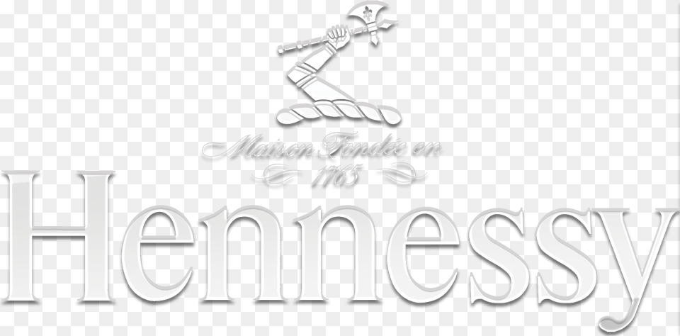 Hennessy Logo White Hennessy, People, Person, Baby, Text Png Image