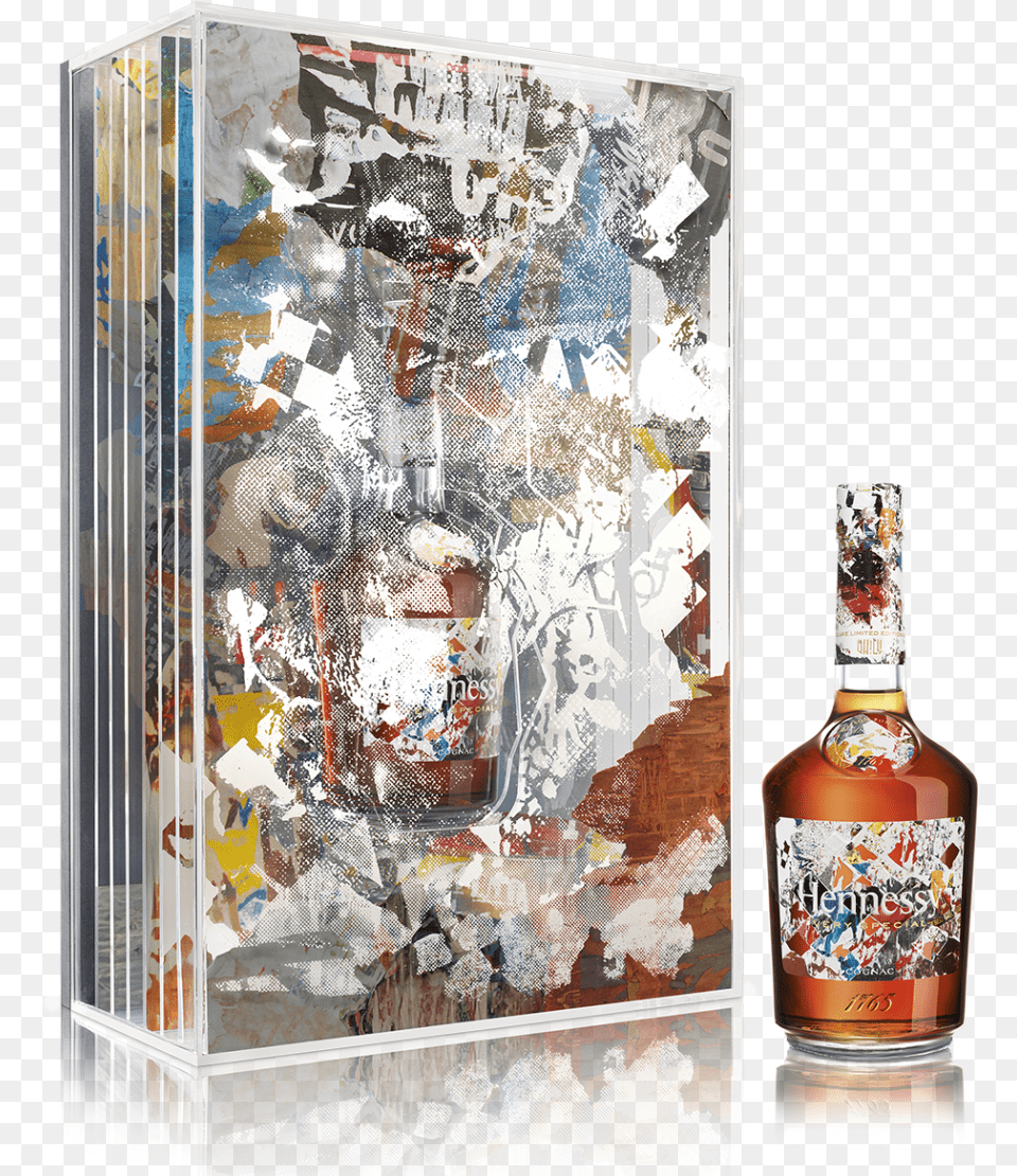 Hennessy Very Special Collector39s Edition By Vhils Artist, Alcohol, Beverage, Liquor, Whisky Free Transparent Png