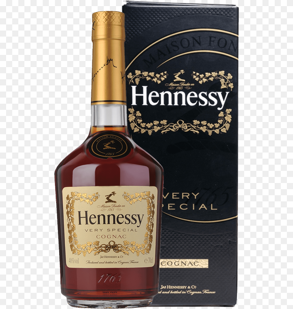 Hennessy Vs Cognac With Gift Box 1l Hennessy Very Special Cena, Alcohol, Beverage, Liquor, Bottle Free Png Download