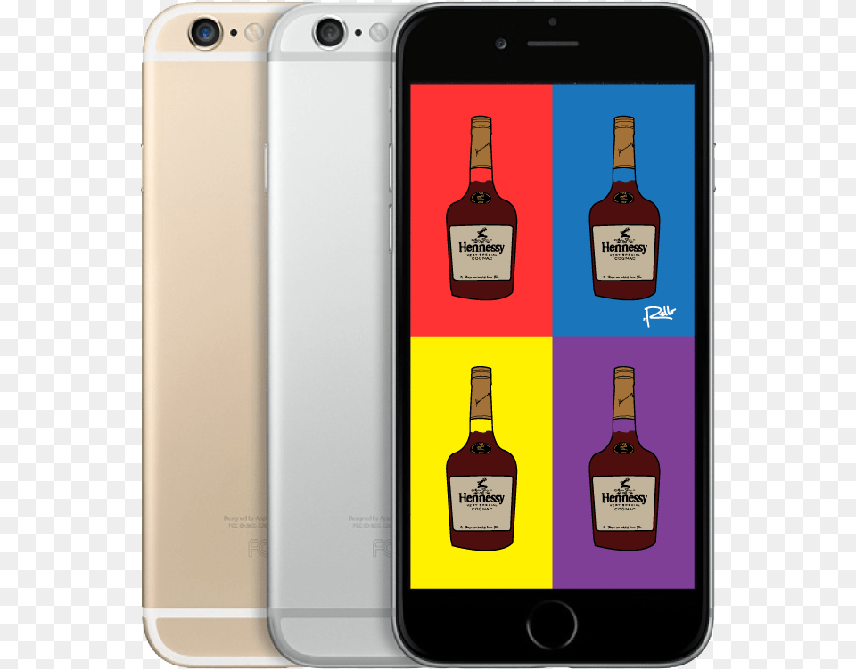 Henny Warhol 2014 Iphone, Electronics, Mobile Phone, Phone, Alcohol Free Png Download