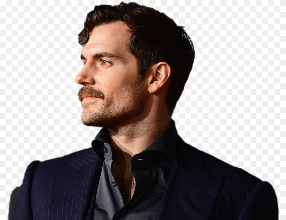 Henry Cavill Transparent Background Henry Cavill Mustache, Adult, Portrait, Photography, Person Png