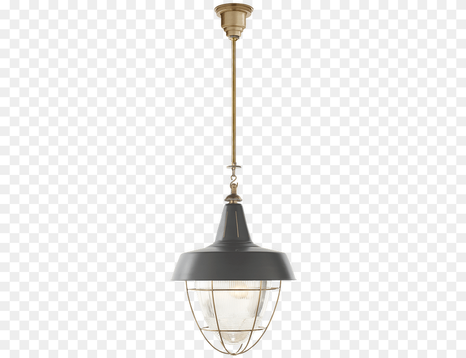 Henry Industrial Hanging Light In Hand Rubbed Antique, Lamp, Light Fixture, Chandelier, Ceiling Light Free Png Download