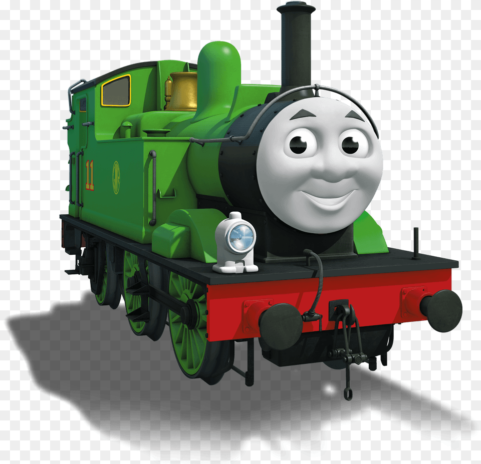 Henry Train Oliver The Great Western Engine, Vehicle, Transportation, Locomotive, Railway Free Png