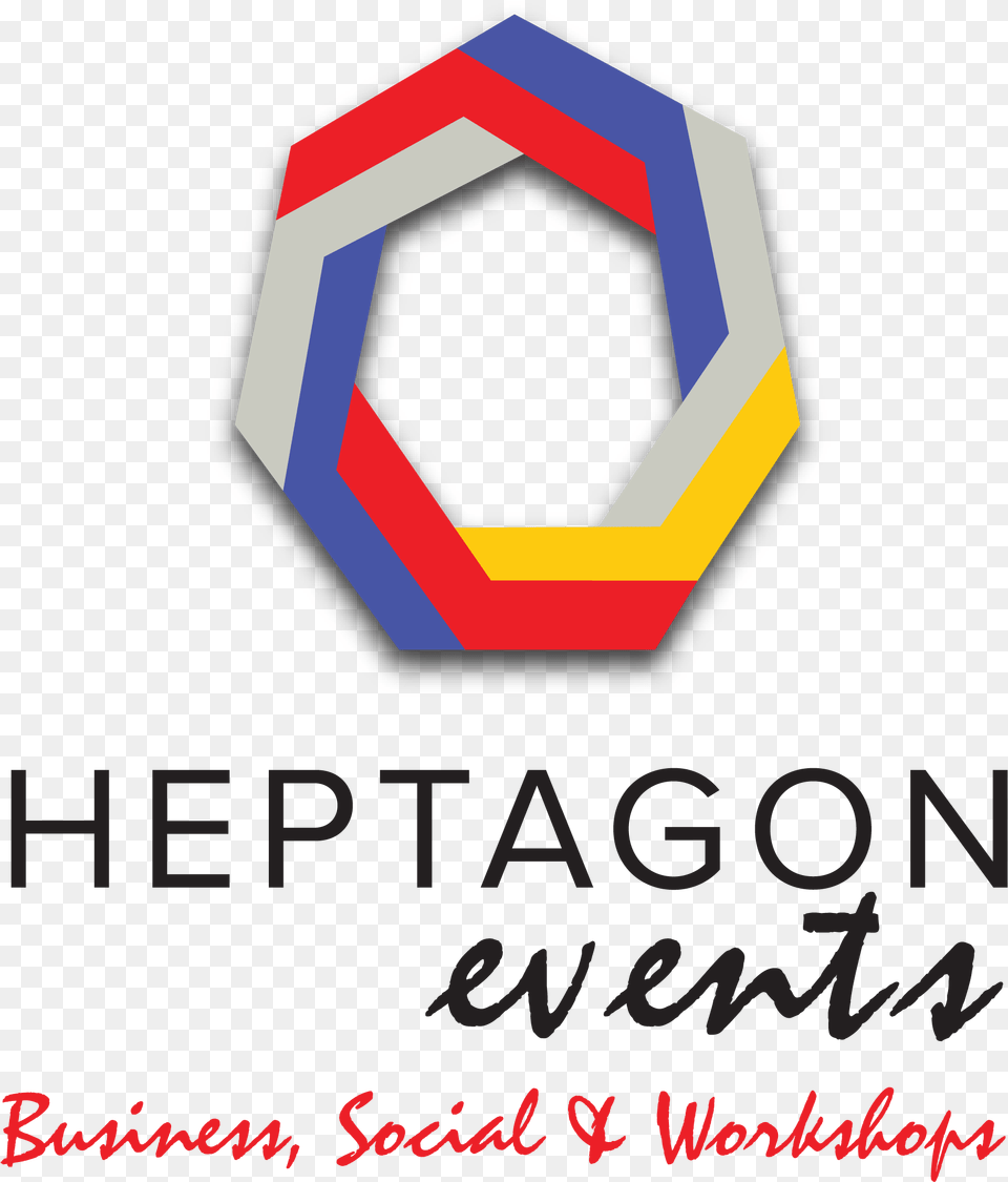 Heptagon Events, Logo, Road Sign, Sign, Symbol Png Image