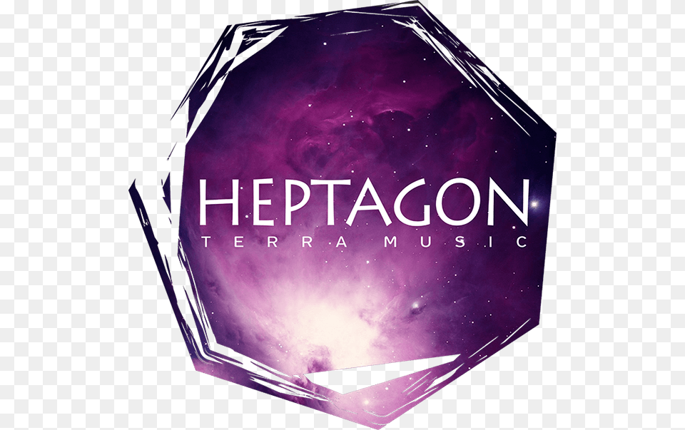 Heptagon In Real Life, Purple, Book, Publication, Accessories Free Png Download