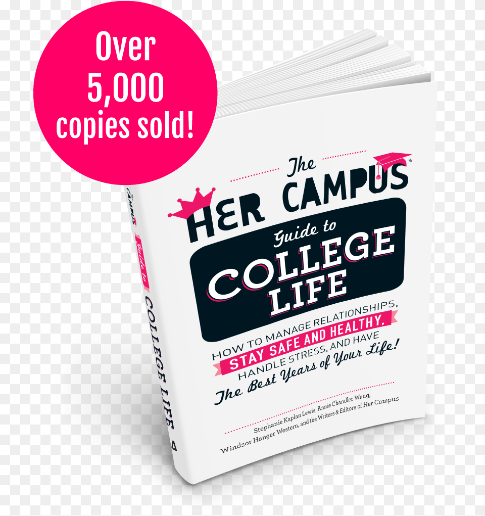 Her Campus Book Signing And Back To School Party At Her Campus, Advertisement, Poster, Business Card, Paper Png