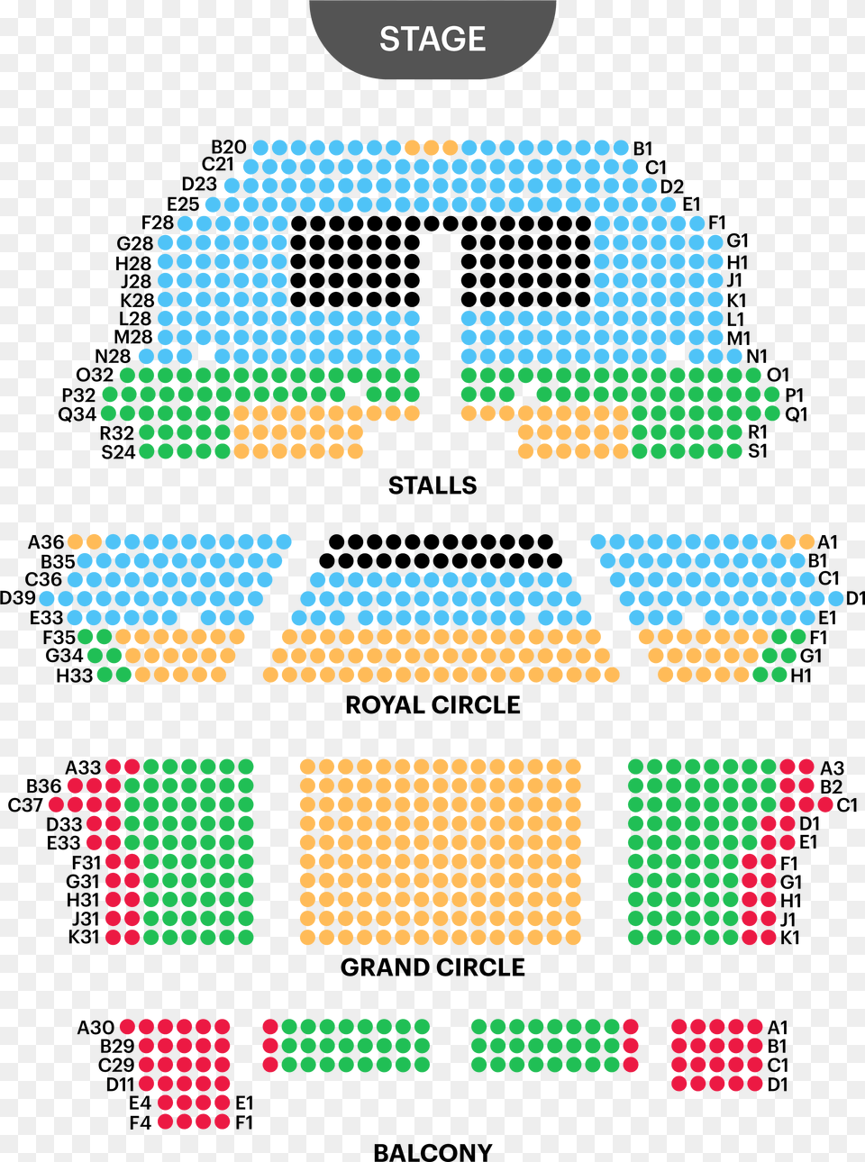 Her Majesty S Theatre Seating Map Her Majesty39s Theatre Melbourne Seating Map, Pattern, Art, Architecture, Building Free Png