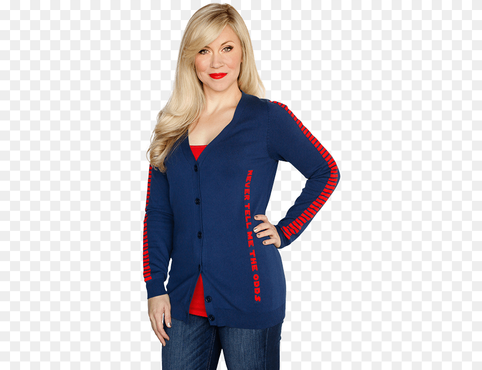Her Univere Star Wars Han Solo Blood Stripe Cardigan Girl, Adult, Sweater, Sleeve, Person Free Png Download