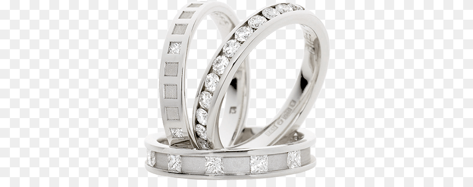 Her Wedding Rings Brown And Newirth Mens Diamond Wedding Ring Prices, Accessories, Jewelry, Platinum, Silver Free Png Download