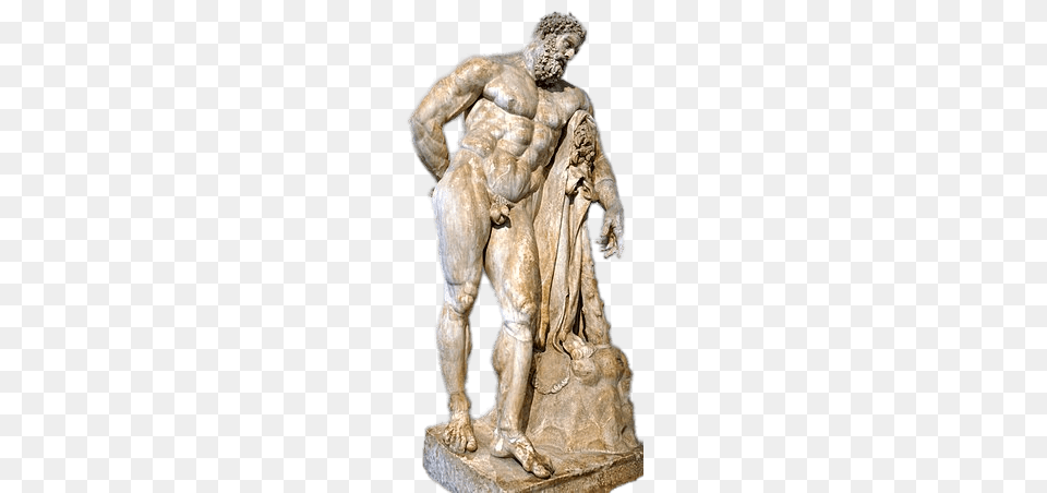 Heracles Sculpture, Art, Adult, Male, Man Png