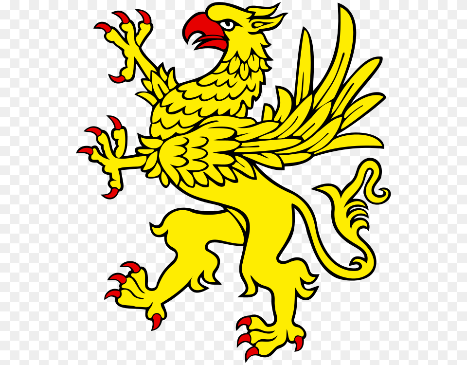 Heraldic Figures, Animal, Bird Png Image