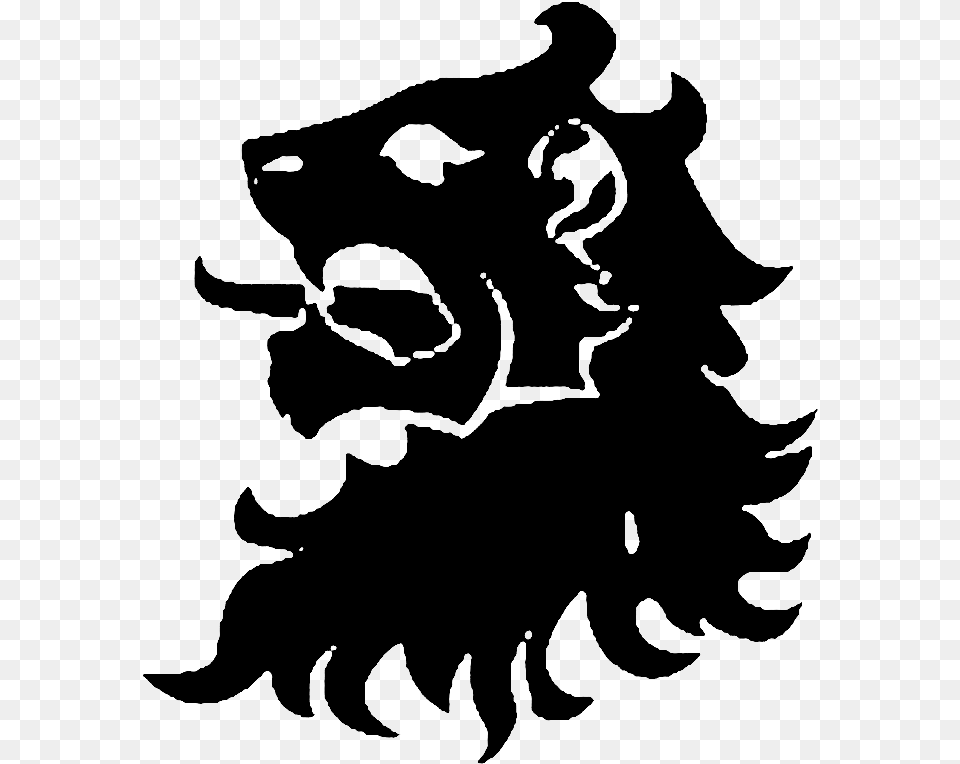 Heraldic Lion Emblem Bo New Scotland Clothing Company Logo, Gray Free Transparent Png
