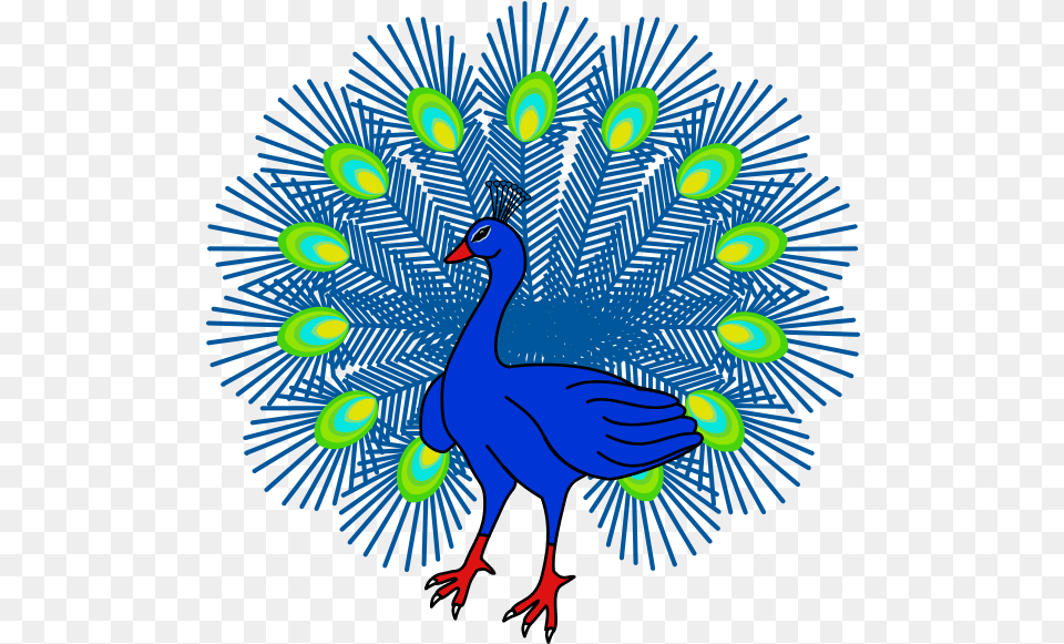 Heraldic Peacock Peacock Sigil, Animal, Bird Free Png