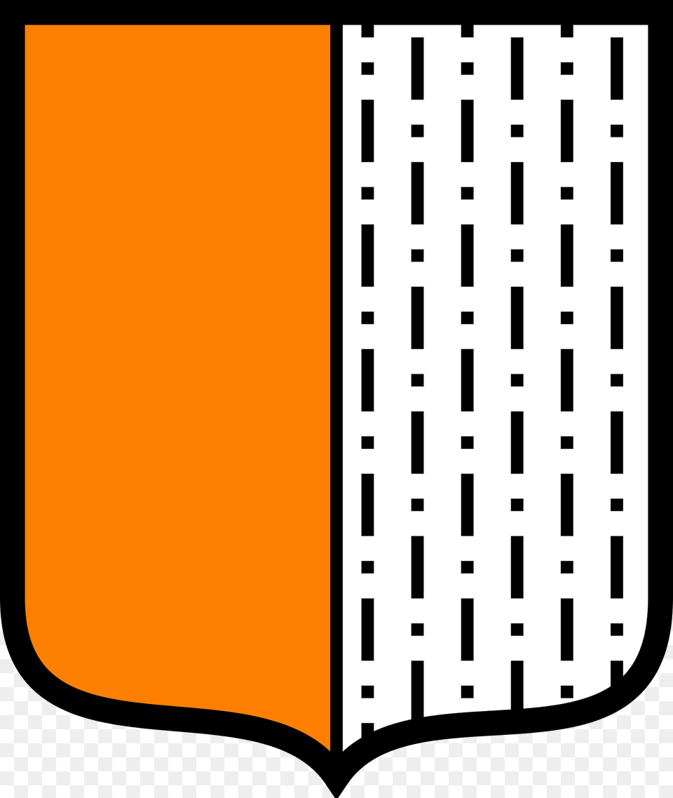 Heraldic Shield Orange Clipart, Text, Blackboard Free Transparent Png
