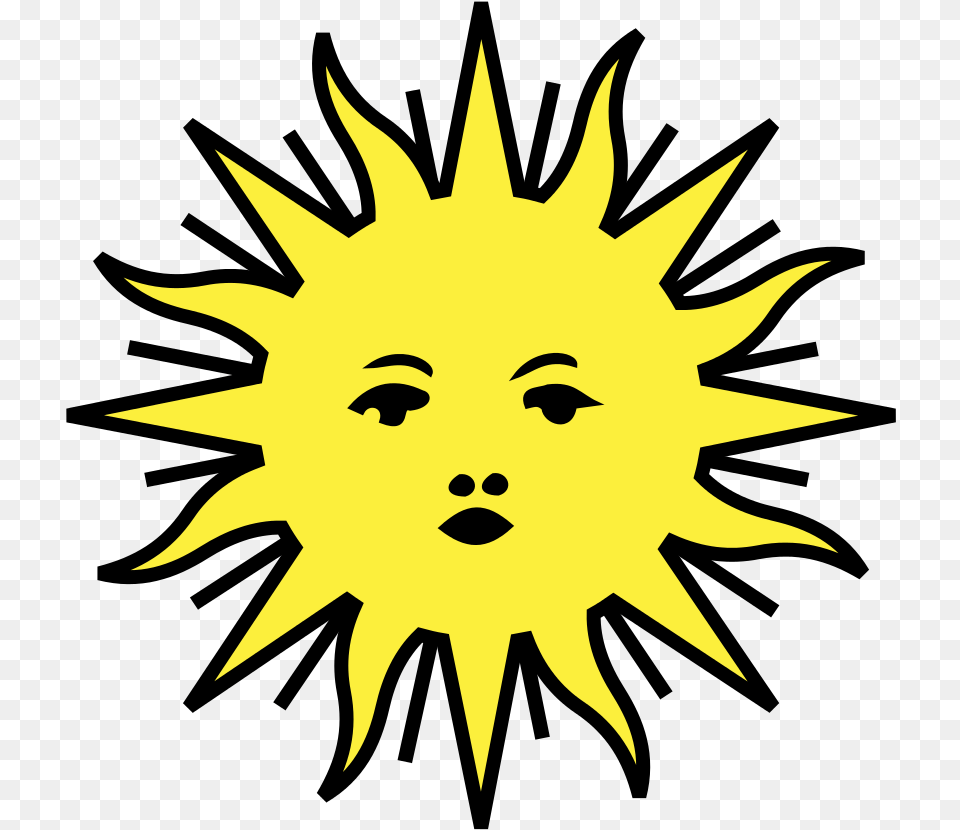 Heraldic Sun, Person, Logo, Face, Head Free Png