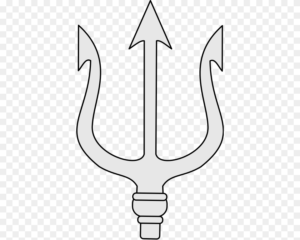 Heraldic Trident, Weapon Free Transparent Png