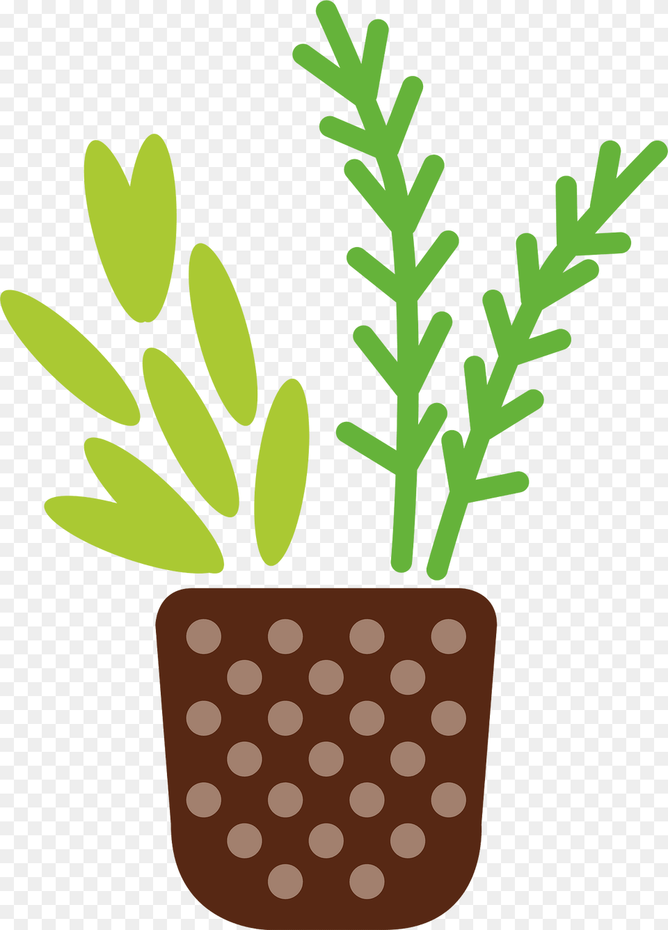 Herb Clipart, Jar, Plant, Planter, Potted Plant Png