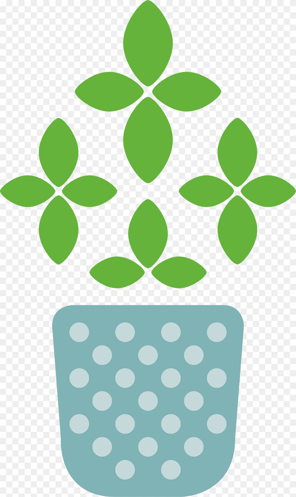 Herb Clipart, Green, Leaf, Pattern, Potted Plant Free Png Download