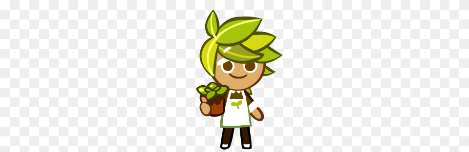 Herb Cookie Run, Green, Elf, Baby, Person Free Png Download
