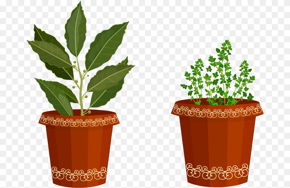 Herb Garden Clipart Cliparthut Clipart Clip Art, Herbs, Leaf, Potted Plant, Plant Free Png Download